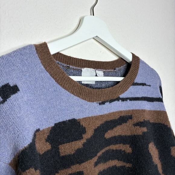 Zero Degrees Celcius Abstract Animal Sweater S - Picture 3 of 10